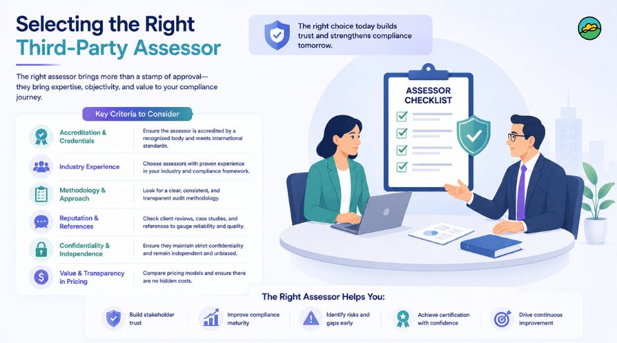 Selecting the right third-party assessor