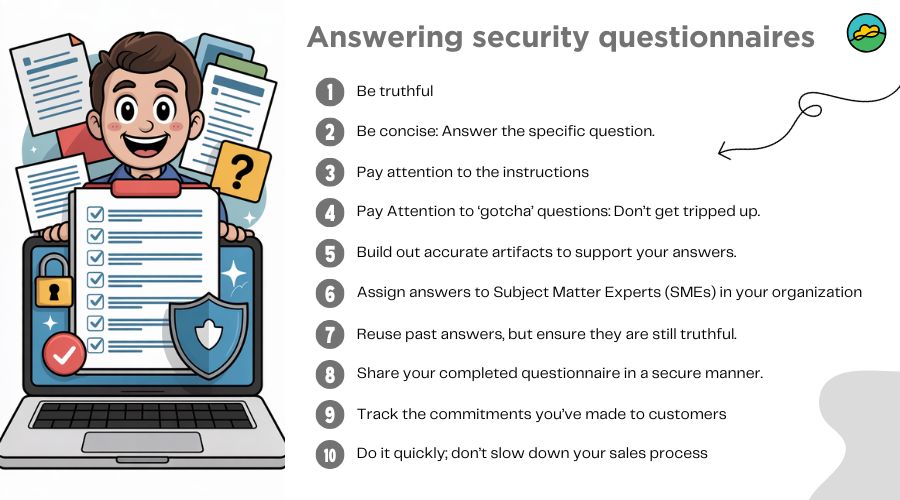 Answering security questionnaires