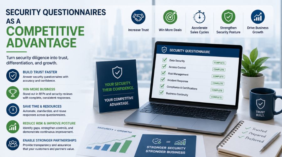 Security questionnaires as a competitive advantage