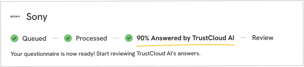 Use AI to answer security questionnaires