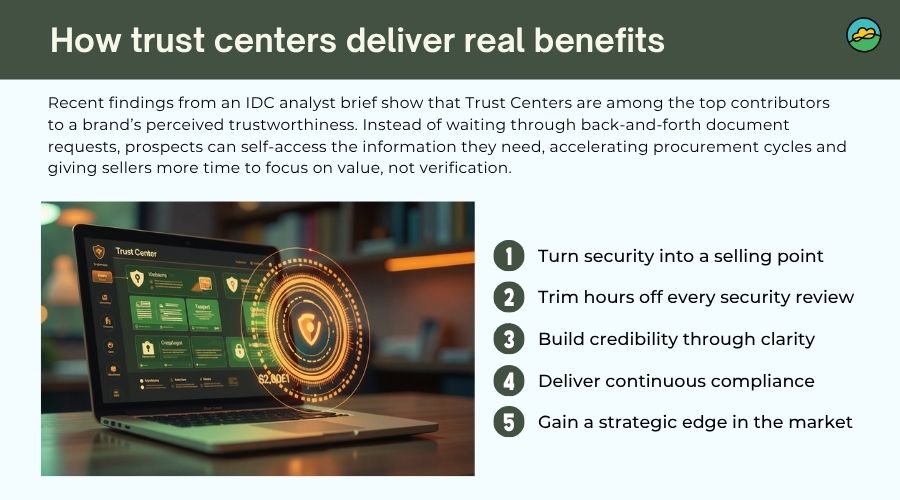 How trust centers deliver real benefits