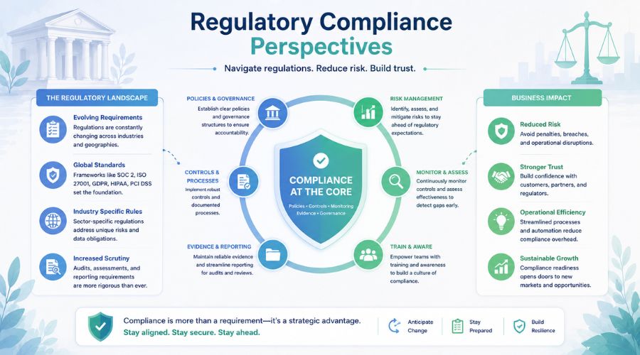 Regulatory compliance perspectives
