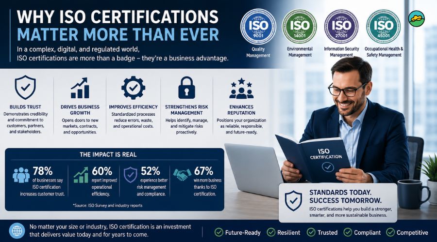 Why ISO certifications matter more than ever
