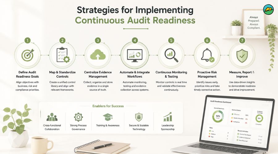 Strategies for implementing continuous audit readiness