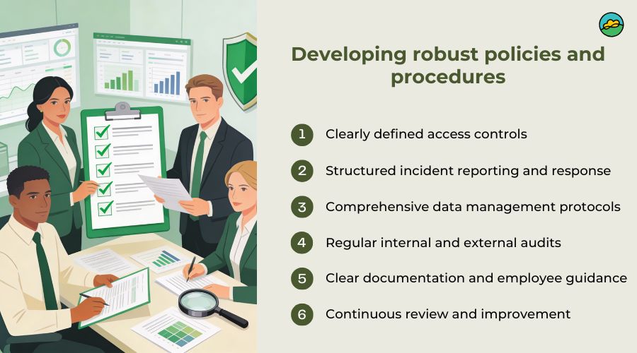 Developing robust policies and procedures