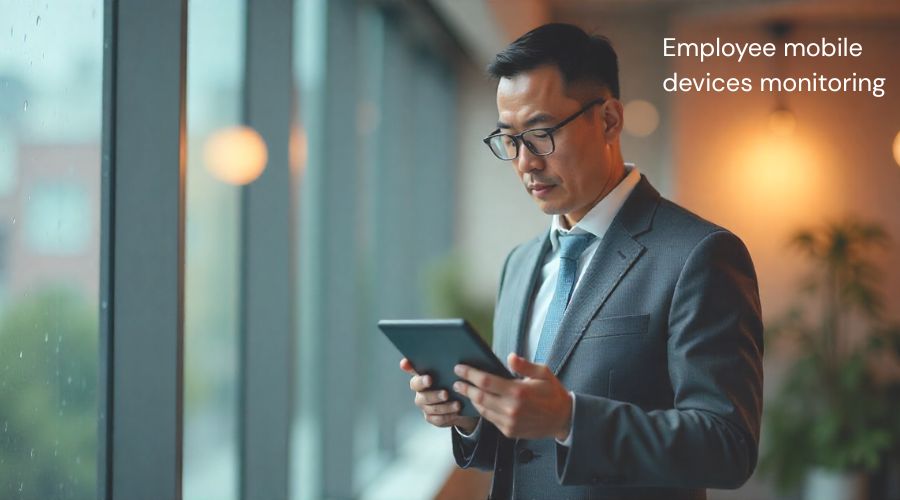 employee mobile devices monitoring
