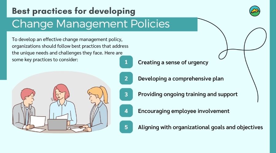 Best practices for developing Change Management Policies