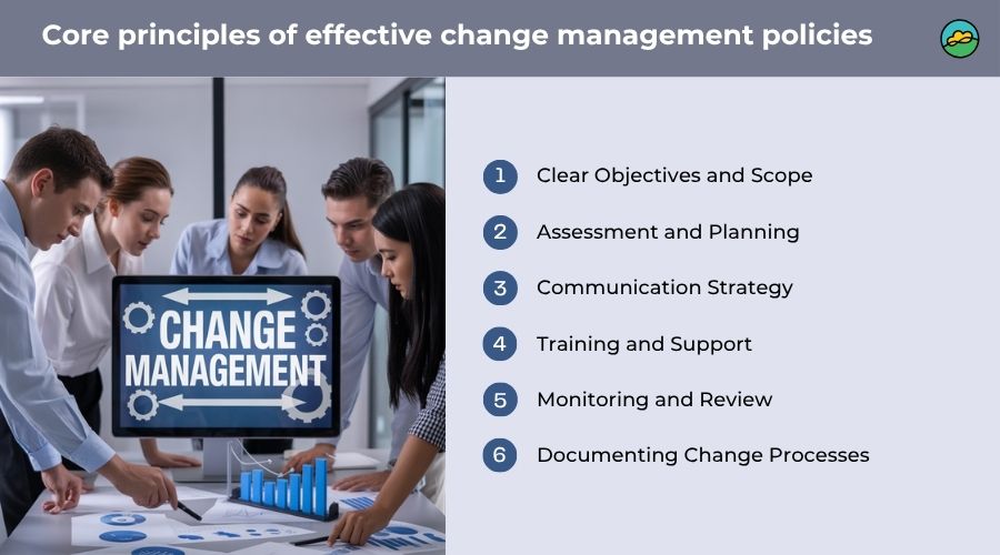 Core principles of effective change management policies