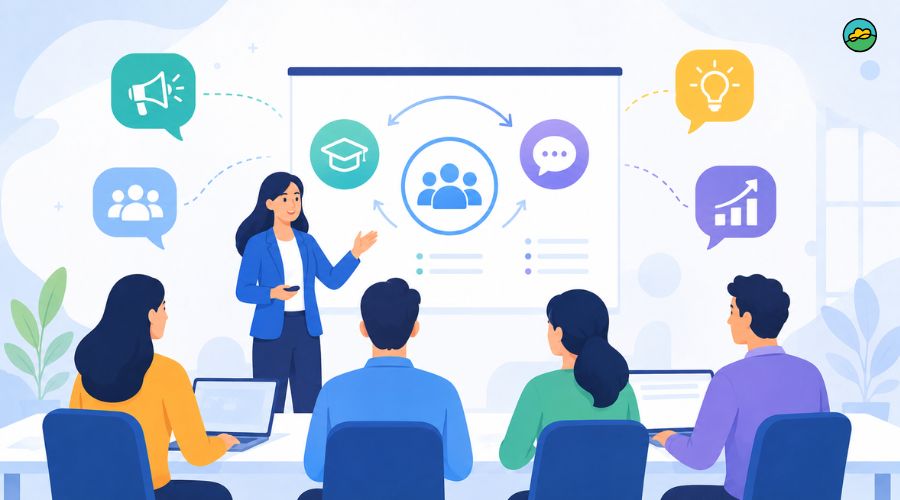Training and communication strategies for change management