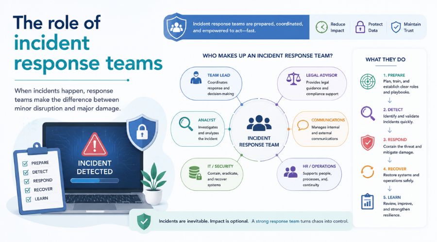 The role of incident response teams