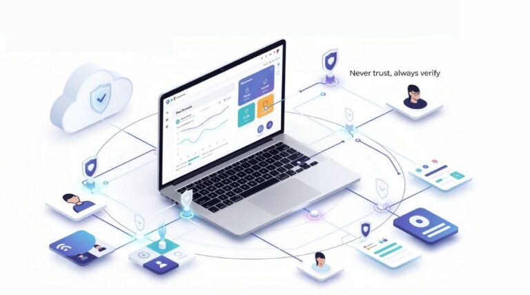 What is zero trust security in SaaS applications